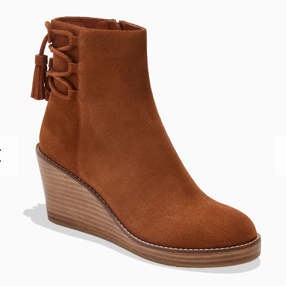 Jack Rogers Banbury Wedge Bootie Size 9.5 Retail at $178